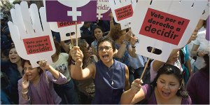 Pro-Choice Rally in Chile